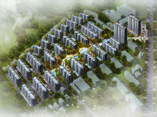 德州嘉御園鳥(niǎo)瞰圖